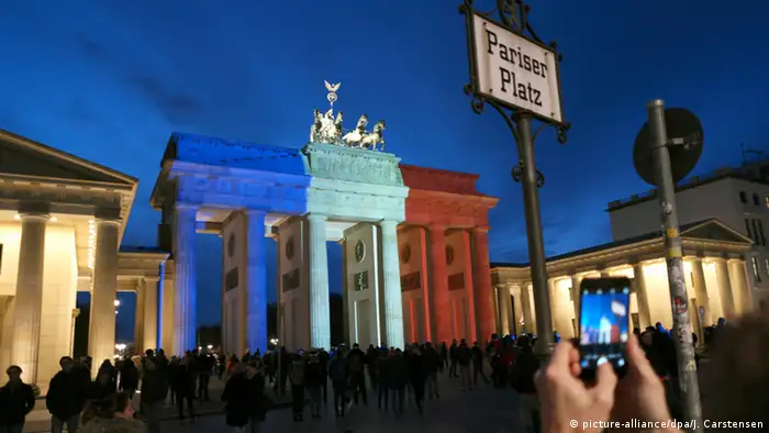 Frankreich Paris Anschlag Gedenken Berlin 
