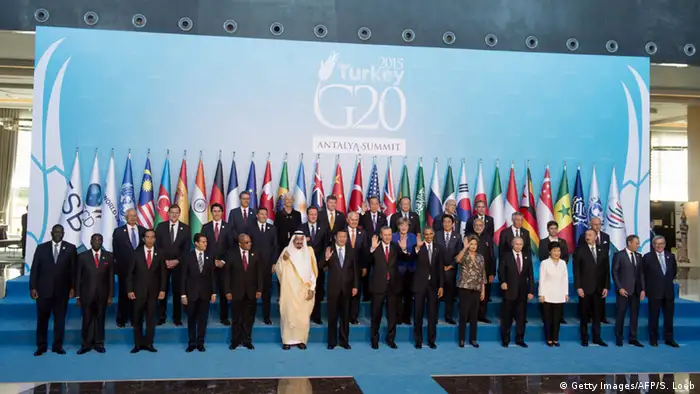G-20-Gipfel in Antalya - Gruppenbild