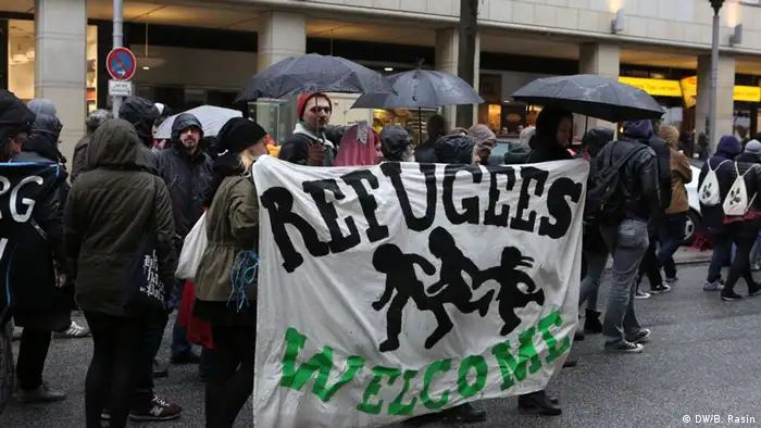 Deutschland Hamburg Proteste gegen Abschiebung von afghanischen Flüchtlingen