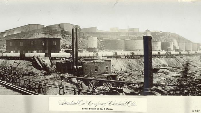 Fabrik Standard Öl Raffinerie John D. Rockefeller