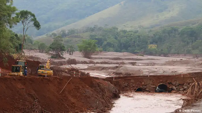 Brasilien Dammbruch in Mariana