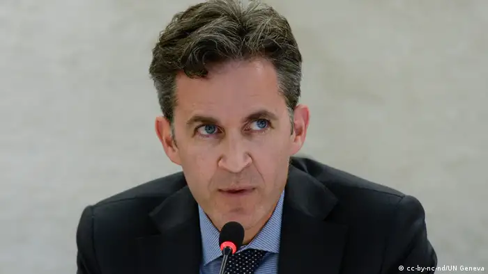 David Kaye, UN Special Rapporteur on the promotion and protection of the right to freedom of opinion and Expression