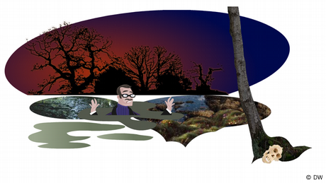 Dr. Anderson followed Anna and Harry into Niederdorla's bog.