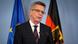 PK von Innenminister de Maiziere zur Absage des Länderspiels Deutschland Niederlande PK von Innenminister de Maiziere zur Absage des Länderspiels Deutschland Niederlande