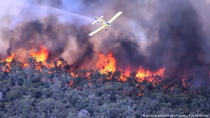 Australien Buschbrände 2014