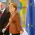 Bundeskanzlerin Angela Merkel und Österreichs Kanzler Werner Faymann im Bundeskanzleramt. (Foto: Reuters/H. Hanschke)