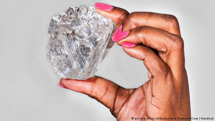 Lucara Afrika Botsuana größter Diamant (picture-alliance/dpa/Lucara Diamond Corp / Handout)