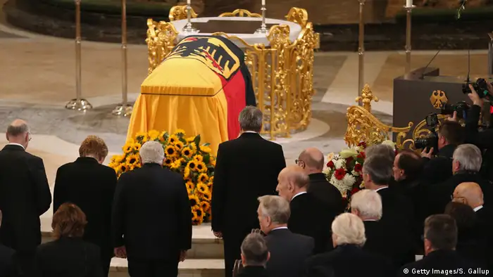 Deutschland Staatsakt für Helmut Schmidt in Hamburg
