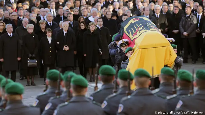 Deutschland Begräbnis von Helmut Schmidt in Hamburg