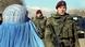 Afghanistan Kabul Bundeswehr Soldat Frau in Burk a Afghanistan Kabul Bundeswehr Soldat Frau in Burk a