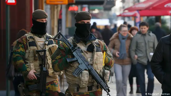 Belgien Sicherheitsmaßnahmen in Brüssel