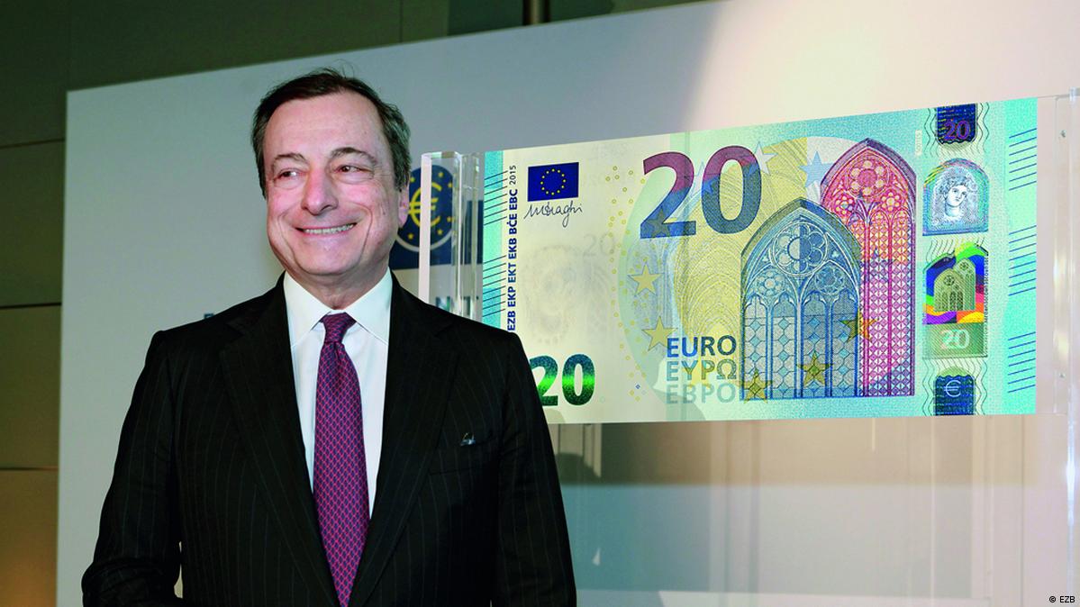 新版20欧元来了！