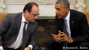 USA, Francois Hollande und Barack Obama
