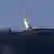 Сбитый трецкими ВВС российский бомбардировщик Су-24 падает на сирийской территории