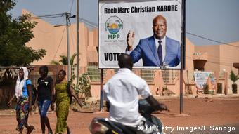 Burkina Faso, Wahlkampfplakat
