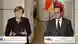 Frankreich Angela Merkel & Francois Hollande in Paris