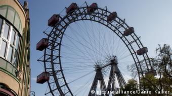 Ferriswheel inside the Prater park