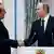 Франсуа Олланд и Владимир Путин на переговорах в Москве