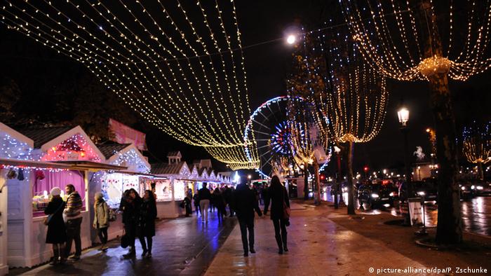Weihnachtsmarkt in Paris 