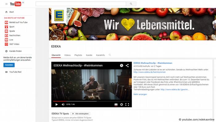 Edeka Christmas Ad 2022 German Supermarket′S Christmas Ad Goes Viral | Business | Economy And  Finance News From A German Perspective | Dw | 30.11.2015