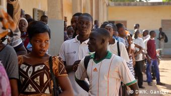 Wahllokal in Ouagadougou in Burkina Faso (Foto: DW)