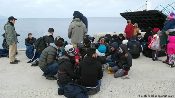 Türkei Küstenwache fängt Flüchtlinge ab