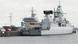 Part of Germany's naval frigate Part of Germany's naval frigate