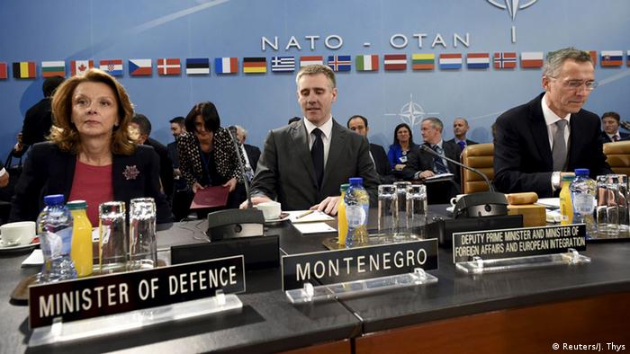 Belgien Nato-Außenministertreffen Beitritt Montenegro
