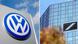 Volkswagen und Deutsche Bank Logo Volkswagen und Deutsche Bank Logo