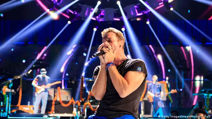 USA Auftritt Coldplay Chris Martin