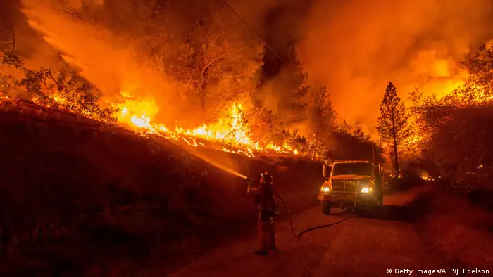 USA Kalifornien Brände (Foto: Josh Edelson/AFP/Getty Images)
