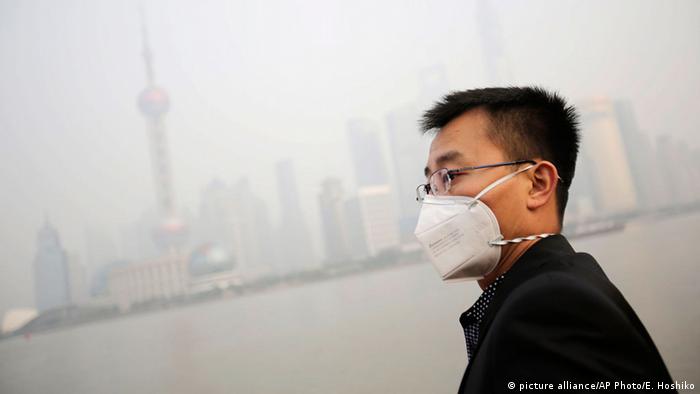 China Smog in Shanghai