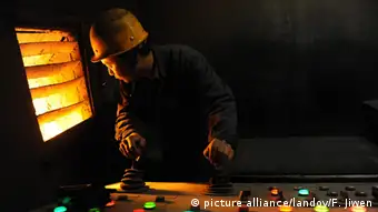 China Stahlwerk in Beijing