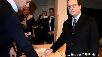 Frankreich Wahlen Francois Hollande