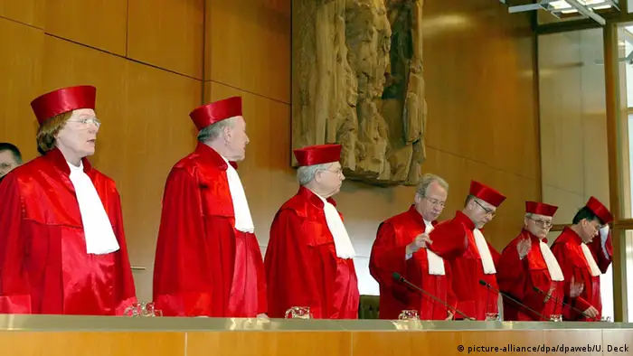 Deutschland Bundesverfassungsgericht Verfahren NPD
