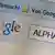 Логотипы Google и Alphabet