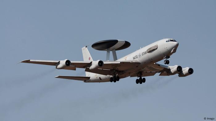 Aufklärungsflugzeug Boeing mit AWACS