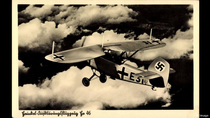 Aufklärungsflugzeug Heinkel Doppeldecker