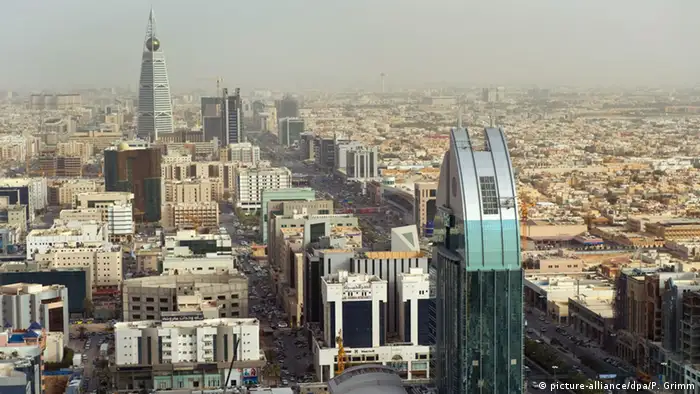 The Saudi capital Riyadh
