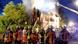 Firefighters try to extinguish the flames in a burning house that was planned to be converted into a shelter for asylum seekers in Weissach, southern Germany Firefighters try to extinguish the flames in a burning house that was planned to be converted into a shelter for asylum seekers in Weissach, southern Germany
