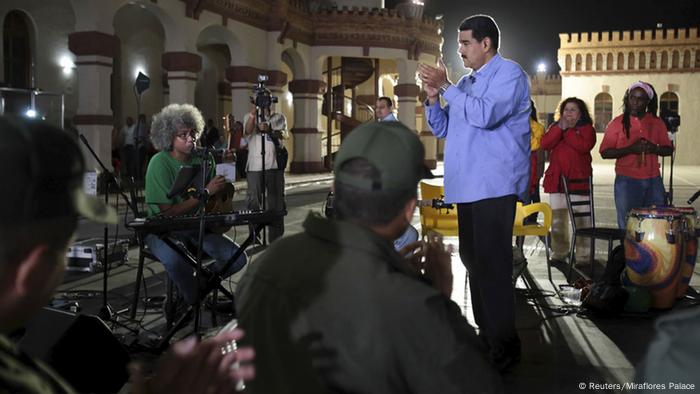 Venezuela Fernsehshow Nicolas Maduro