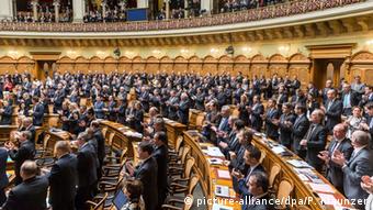 Schweiz Parlament wählt neue Regierung