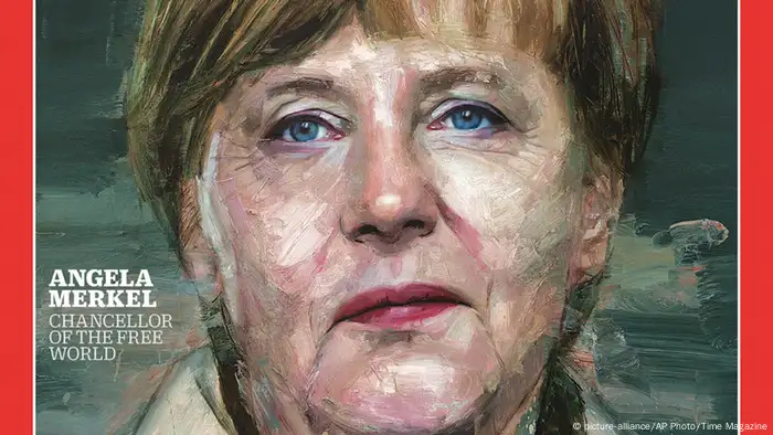Angela Merkel Person of the Year Time Magazine Ausschnitt
