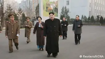 Nordkorea Kim Jong Un zu Besuch in Phyongchon