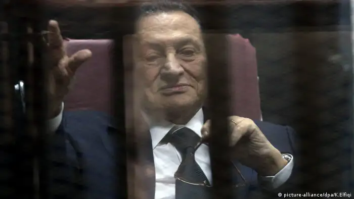 Ägypten Ex Präsident Hosni Mubarak Kairo (picture-alliance/dpa/K.Elfiqi)