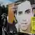 A demonstration in Berlin in support of Saudi blogger Raif Badawi