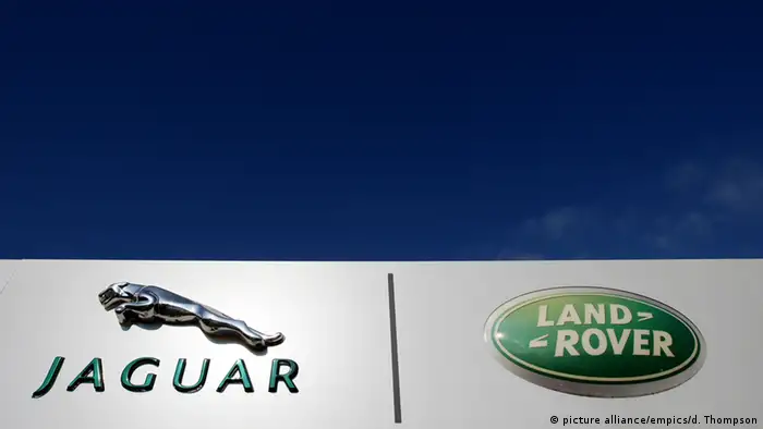 Logo Jaguar Land Rover (picture alliance/empics/d. Thompson)