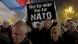 Montenegro Podgorica Proteste gegen die NATO Montenegro Podgorica Proteste gegen die NATO