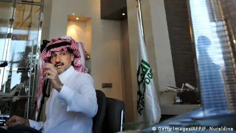 Saudi-Arabien Kingdom Tower in Dschidda Prinz Alwaleed bin Talal (Getty Images/AFP/F. Nureldine)