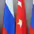 Symbolbild Russland Türkei Flaggen